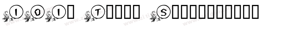 101! Texan Style字体转换